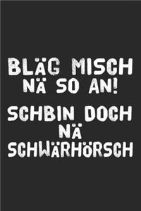Bläg misch nä so an! Schbin doch nä schwärhörsch