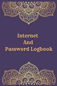 Internet And Password Logbook