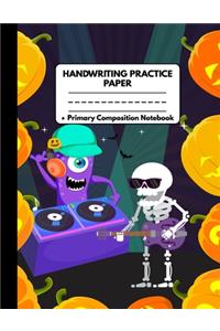Handwriting Practice Paper Notebook Primary Composition Notebook