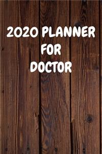 2020 Planner for Doctor