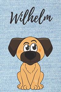 Wilhelm Hund-Malbuch / Notizbuch Tagebuch