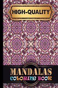 High-Quality Mandalas Coloring Book
