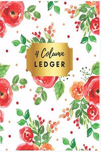 4 Column Ledger