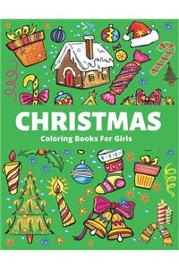 Christmas Coloring Book for Girls