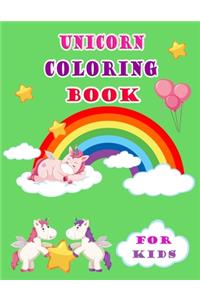 Unicorn coloring book