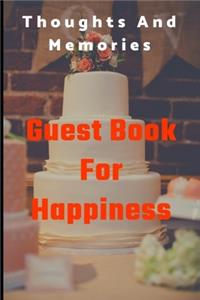 Guest Book For Happiness