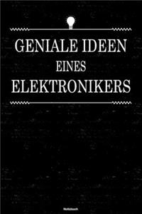 Geniale Ideen eines Elektronikers Notizbuch