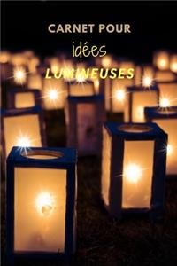 Carnet pour idées lumineuses