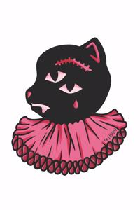 Gothic Cat Notebook