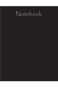 Unruled (Unlined) Blank Composition Notebook (8.5