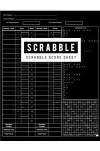 Scrabble Score Sheet