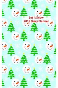 Let It Snow 2019 Diary Planner