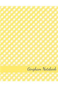 Gingham Notebook
