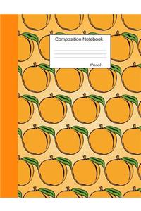 Peach Composition Notebook