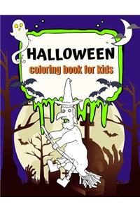 Halloween Coloring Book for Kids