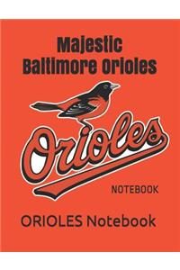 Majestic Baltimore Orioles: Notebook