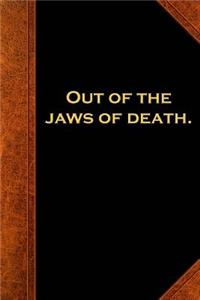 2019 Weekly Planner Shakespeare Quote Jaws Of Death 134 Pages