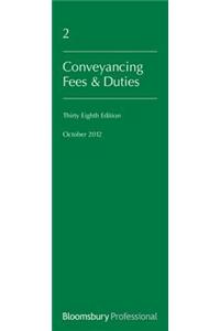 Lawyer's Costs and Fees: Conveyancing Fees and Duties