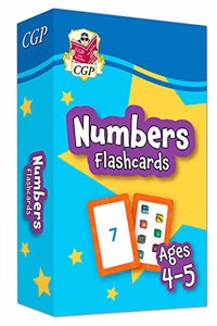 Numbers Flashcards for Ages 4-5 (Reception)