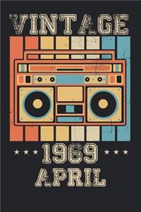 Vintage 1969 April