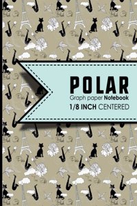 Polar Graph Paper Notebook