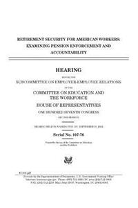 Retirement security for American workers