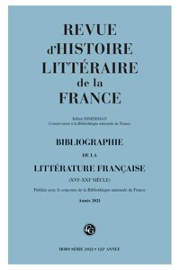 Bibliographie de la Litterature Francaise