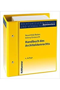 Handbuch Des Architektenrechts