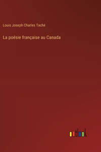 poésie française au Canada