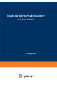 Praxis der Jahresabschlußanalyse