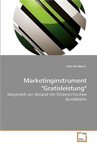 Marketinginstrument "Gratisleistung"