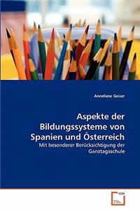 Aspekte der Bildungssysteme von Spanien und Österreich