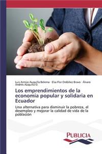 emprendimientos de la economía popular y solidaria en Ecuador