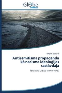 Antisemītisma propaganda kā nacisma ideoloģijas sastāvdaļa