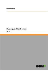 Mustergutachten Demenz