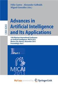 Advances in Artificial Intelligence and Its Applications