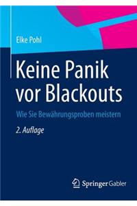 Keine Panik vor Blackouts