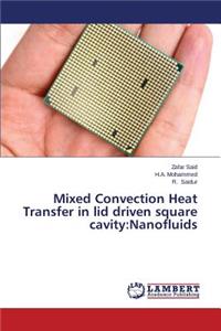 Mixed Convection Heat Transfer in lid driven square cavity