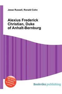 Alexius Frederick Christian, Duke of Anhalt-Bernburg