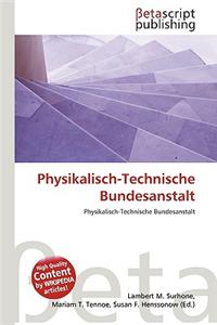 Physikalisch-Technische Bundesanstalt