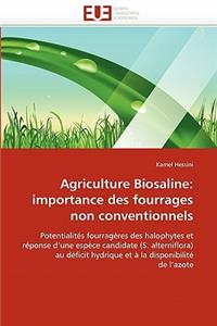 Agriculture Biosaline