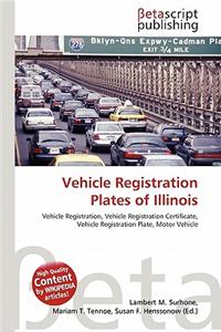 Vehicle Registration Plates of Illinois