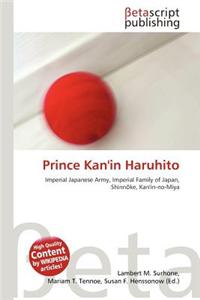 Prince Kan'in Haruhito