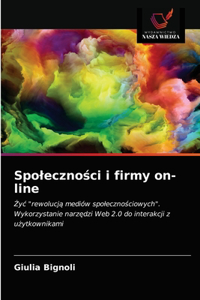 Spoleczności i firmy on-line
