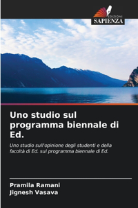 Uno studio sul programma biennale di Ed.