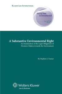 Substantive Environmental Right