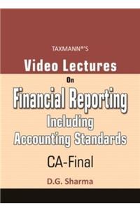Video Lectures on Financial Reporting Including Accounting Standards (CA-Final) (Set of 8 DVDs)