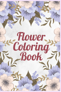 Flower Coloring Book