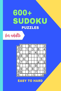 600+ Sudoku Puzzles