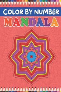 Color By Number Mandala
